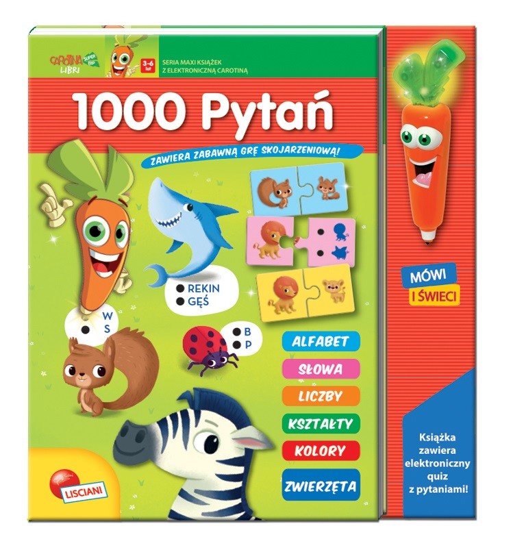 Książeczki Carotiny - 1000 pytań