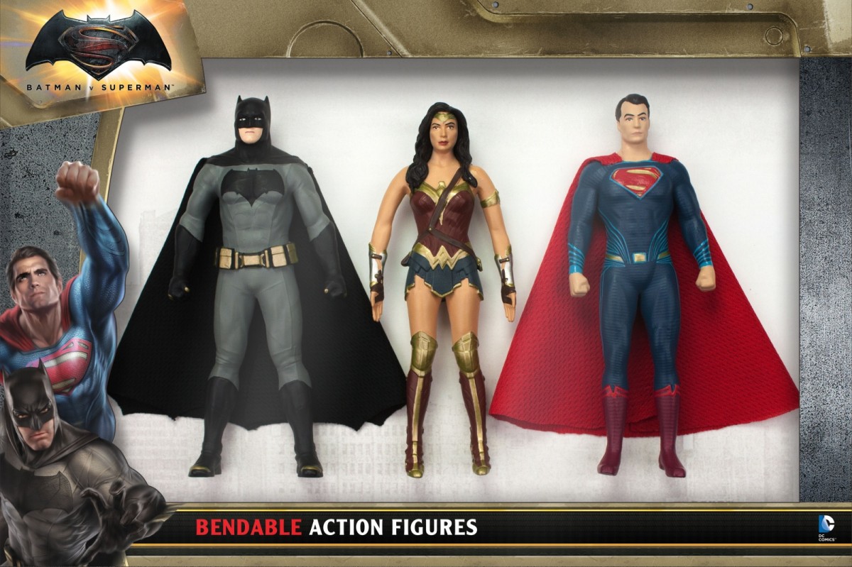 Zestaw 3 figurek NJ Croce Batman vs Superman