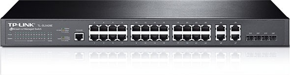 Switch zarządzalny T2500G-28TC 24xFE 4xSFP 