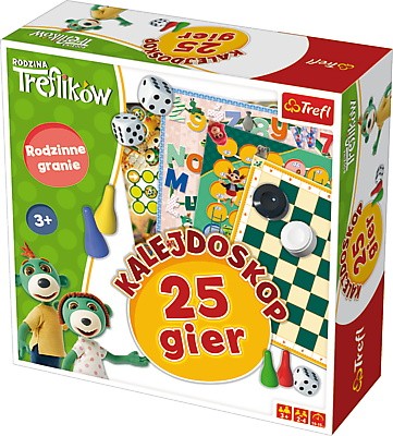 Gra Rodzina Treflików - Kalejdoskop 25 gier