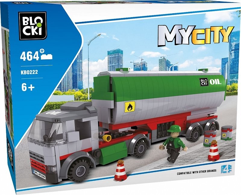 Klocki MyCity 464 elementów - Cysterna