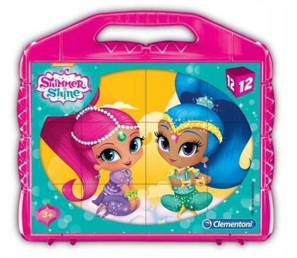 Klocki 12 elementów Shimmer i Shine