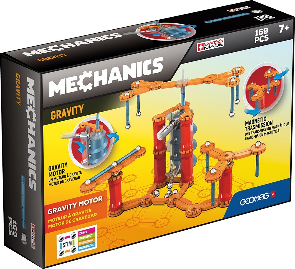 Klocki magnetyczne Mechanics Gravity 169 elementów