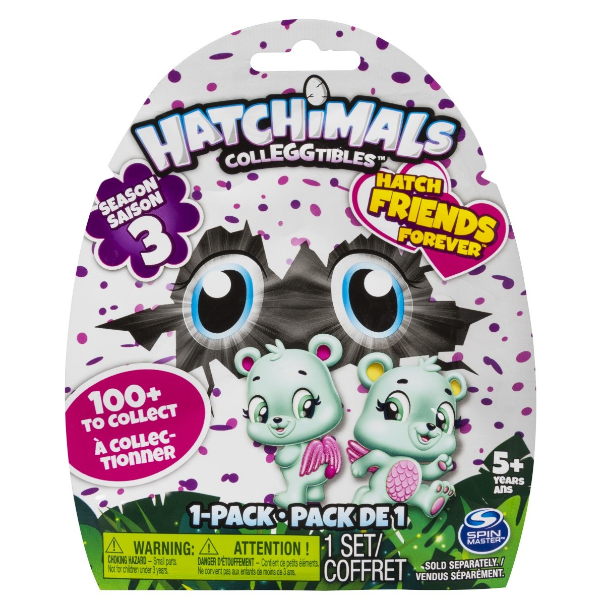 Jajko HATCHIMALS 1-pak Seria 3