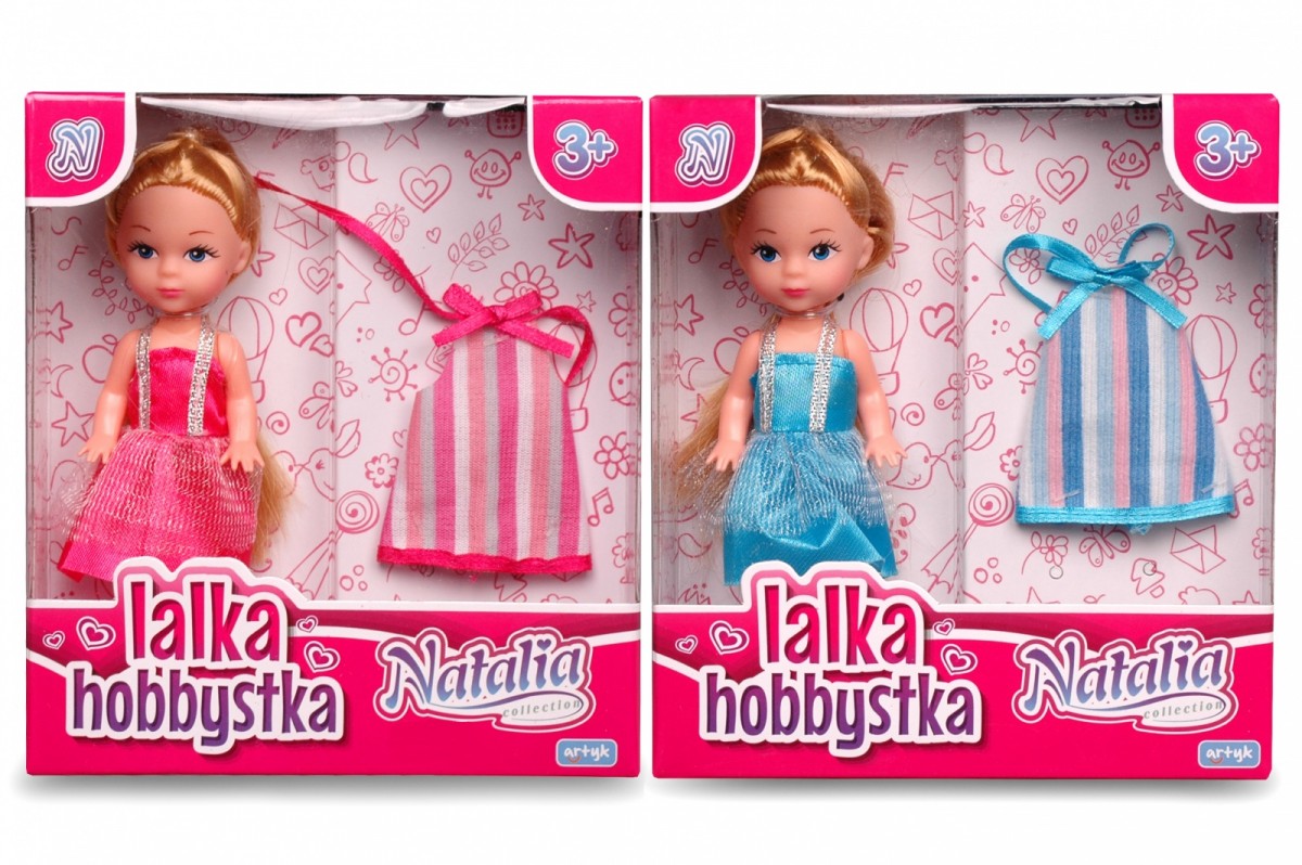 Lalka Natalia hobbystka z dodatkowym strojem