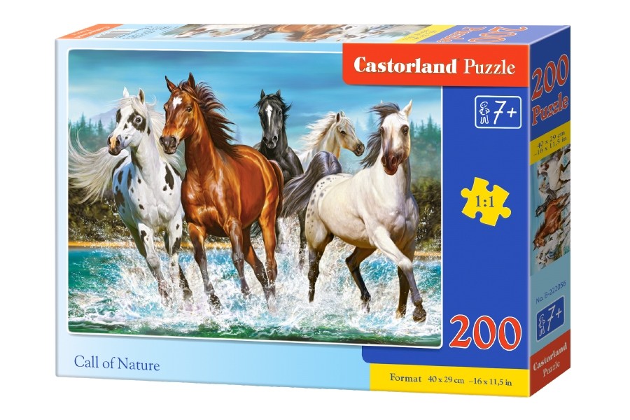 Puzzle 200 elementów - Wezwanie Natury