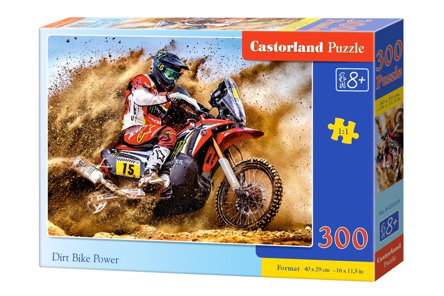 Puzzle 300 elementów - Motocross 