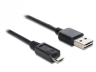 Kabel USB micro-B(M)->A(M) EASY-USB 2.0 2m