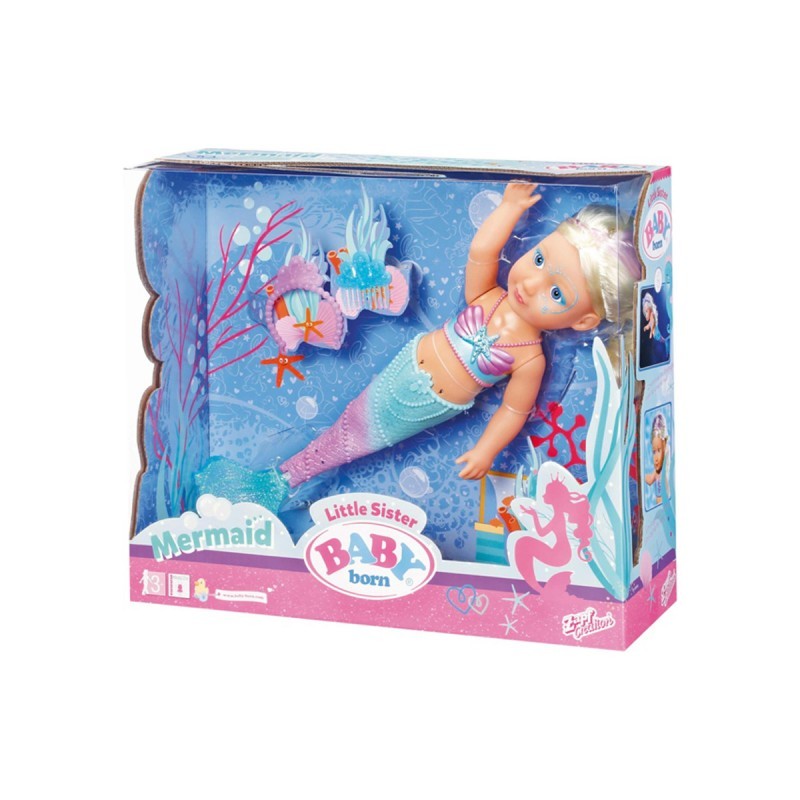 Lalka Baby Born Pływająca syrenka