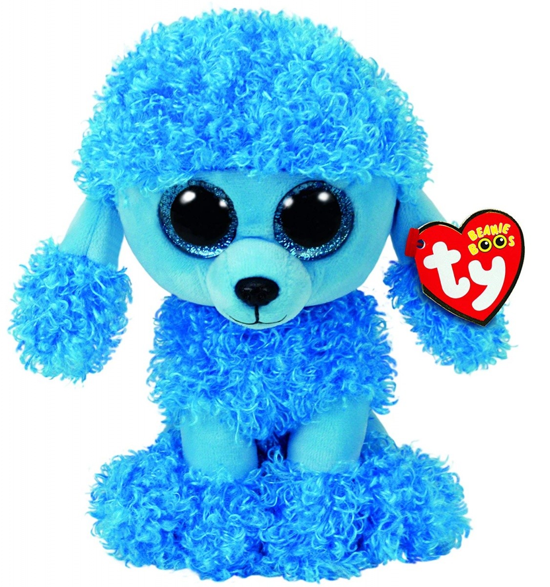 Maskotka TY Beanie Boos Niebieski Pudel Mandy 24 cm