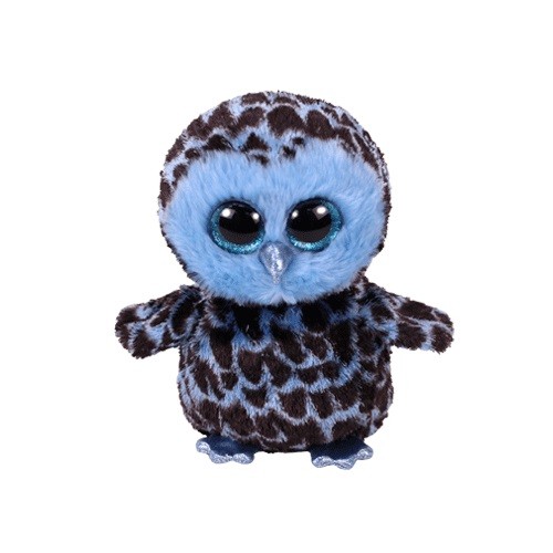 Maskotka TY Beanie Boos Niebieska sowa Yago 15 cm