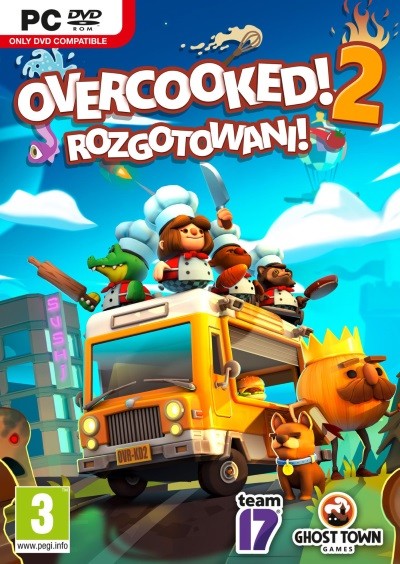 Gra PC Overcooked 2 Rozgotowani