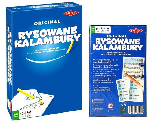 Gra Rysowane Kalambury, wersja podróżna