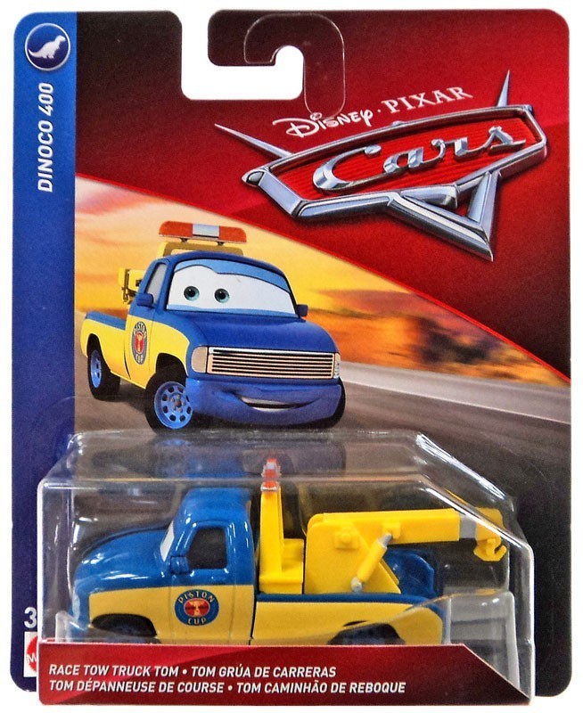 Samochodzik Disney Pixar Auta - Race Tow Truck Tom