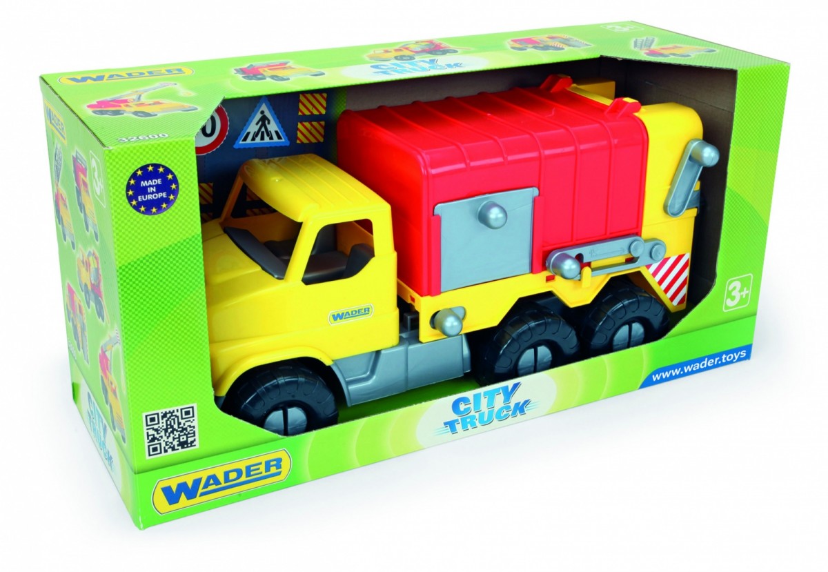 Śmieciarka 49 cm City Truck w kartonie