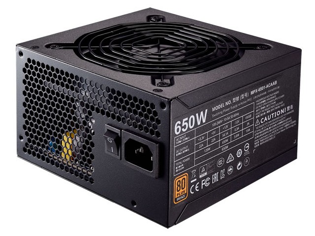 Zasilacz MWE 650W 80+ Bronze 