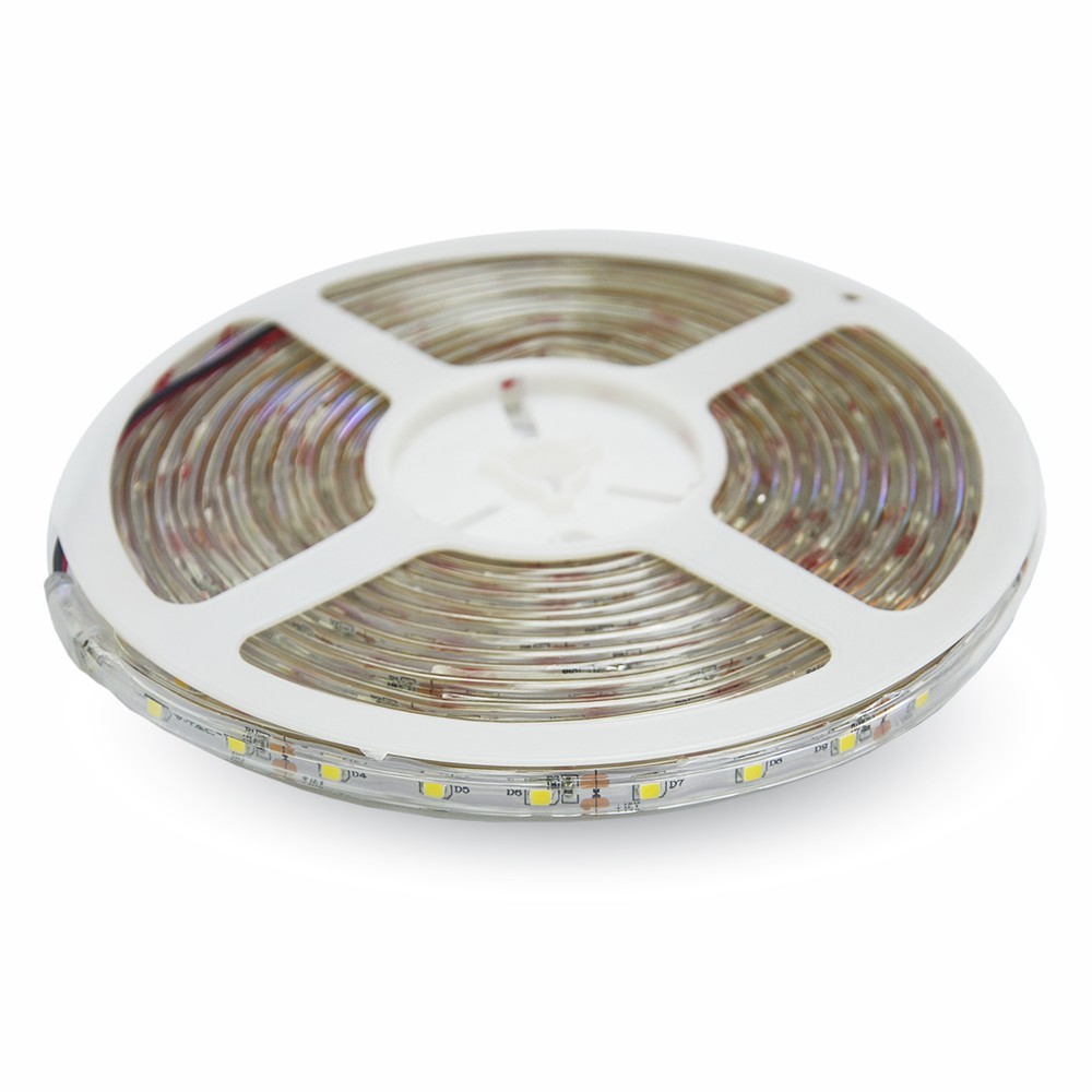 TAŚMA LED SMD VT-3528 60/300 3,6W/18W 4500K IP65 12V 5MX8MM 