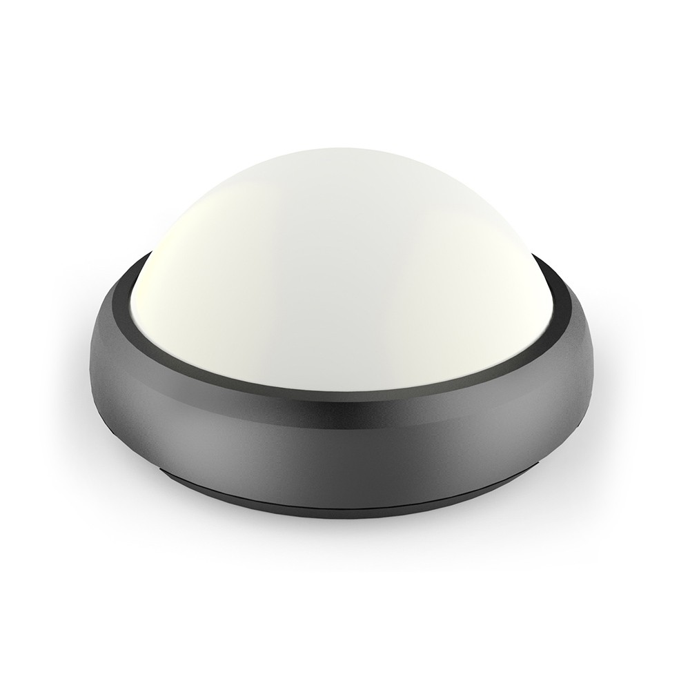 Plafon LED VT-8015-B 12W 840LM 4000K IP54 okrągły czarny