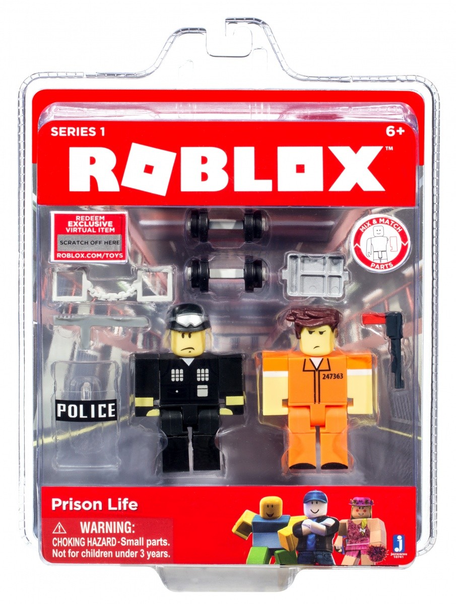 Figurki Roblox 2pack + akcesoria więzienne