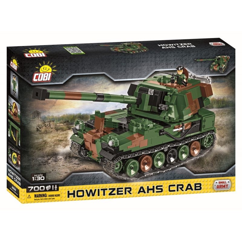 Klocki Mała Armia 700 elementów Howitzer AHS Crab - samobieżna armatohaubica