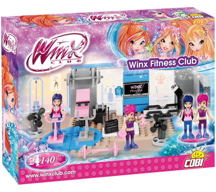 Klocki Winx 140 elementów - Klub Fitness