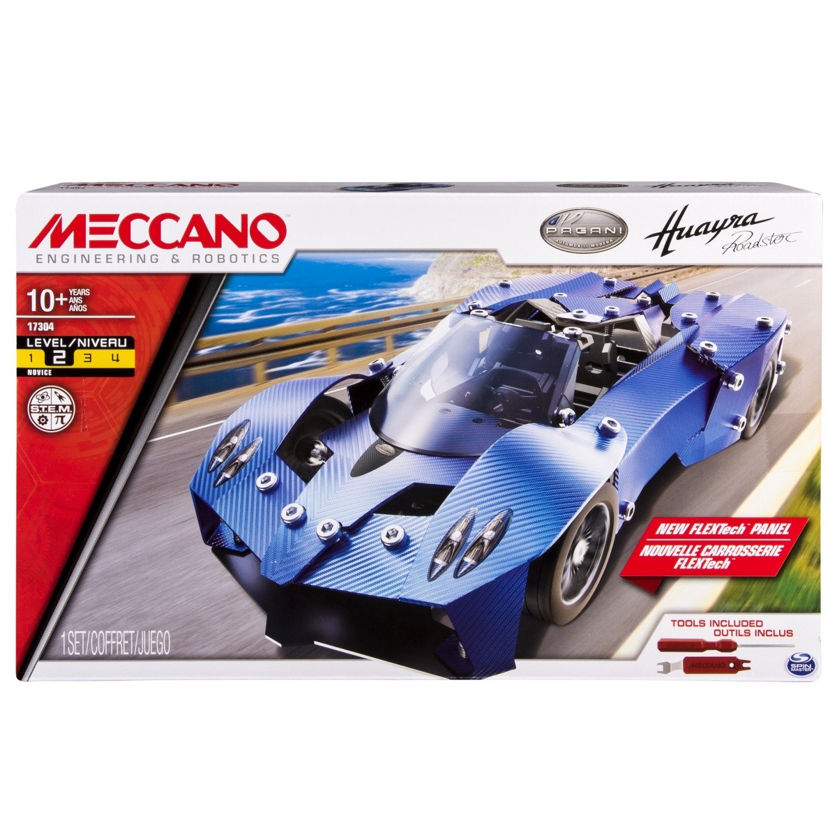 Zestaw konstrukcyjny Meccano Sportowy samochód, Pagani Huayra