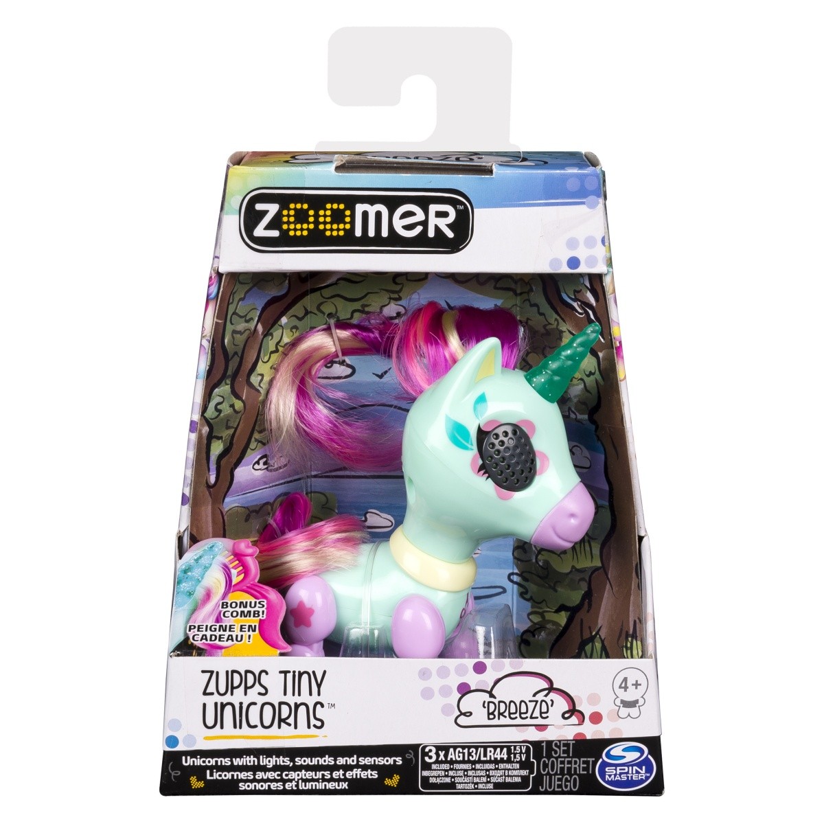 Figurka ZOOMER Interaktywny Jednorożec, Breeze