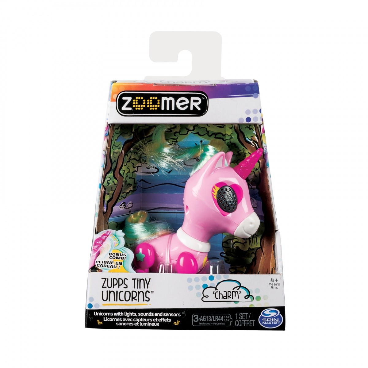 Figurka ZOOMER Interaktywny Jednorożec, Charm