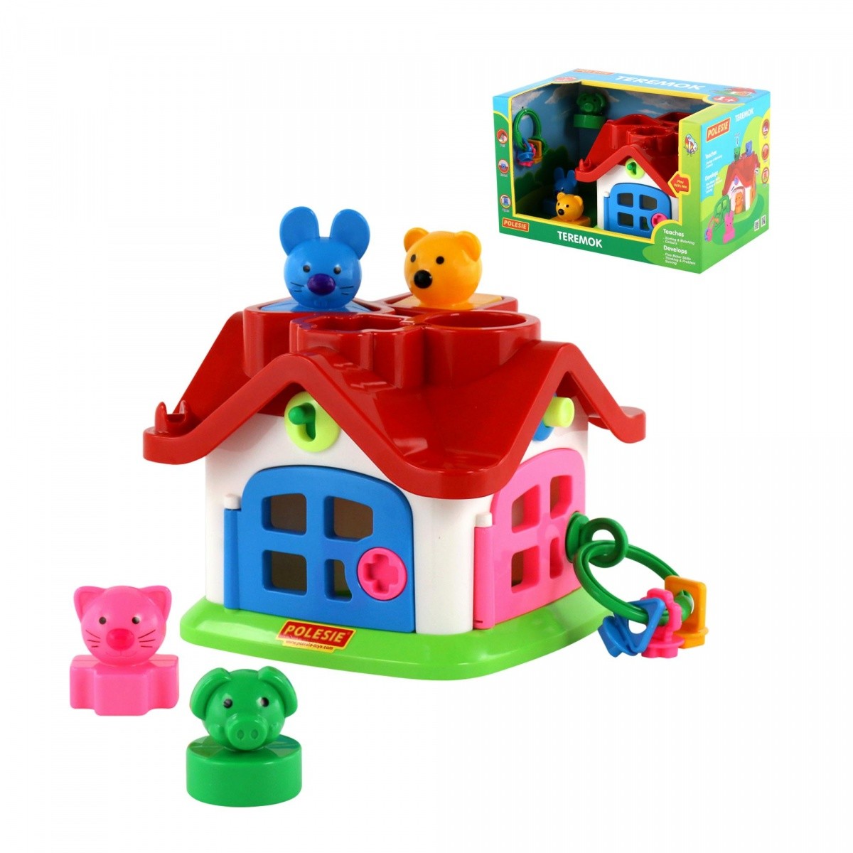 Sorter kształtów Domek (pudełko)