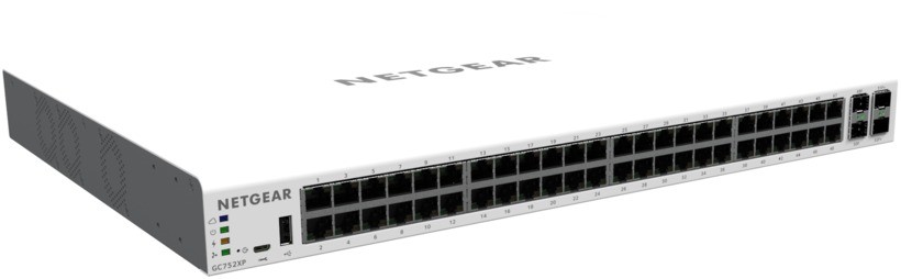 Przełącznik SMART GC752XP 48GE PoE+ 2SFP 2SFP+