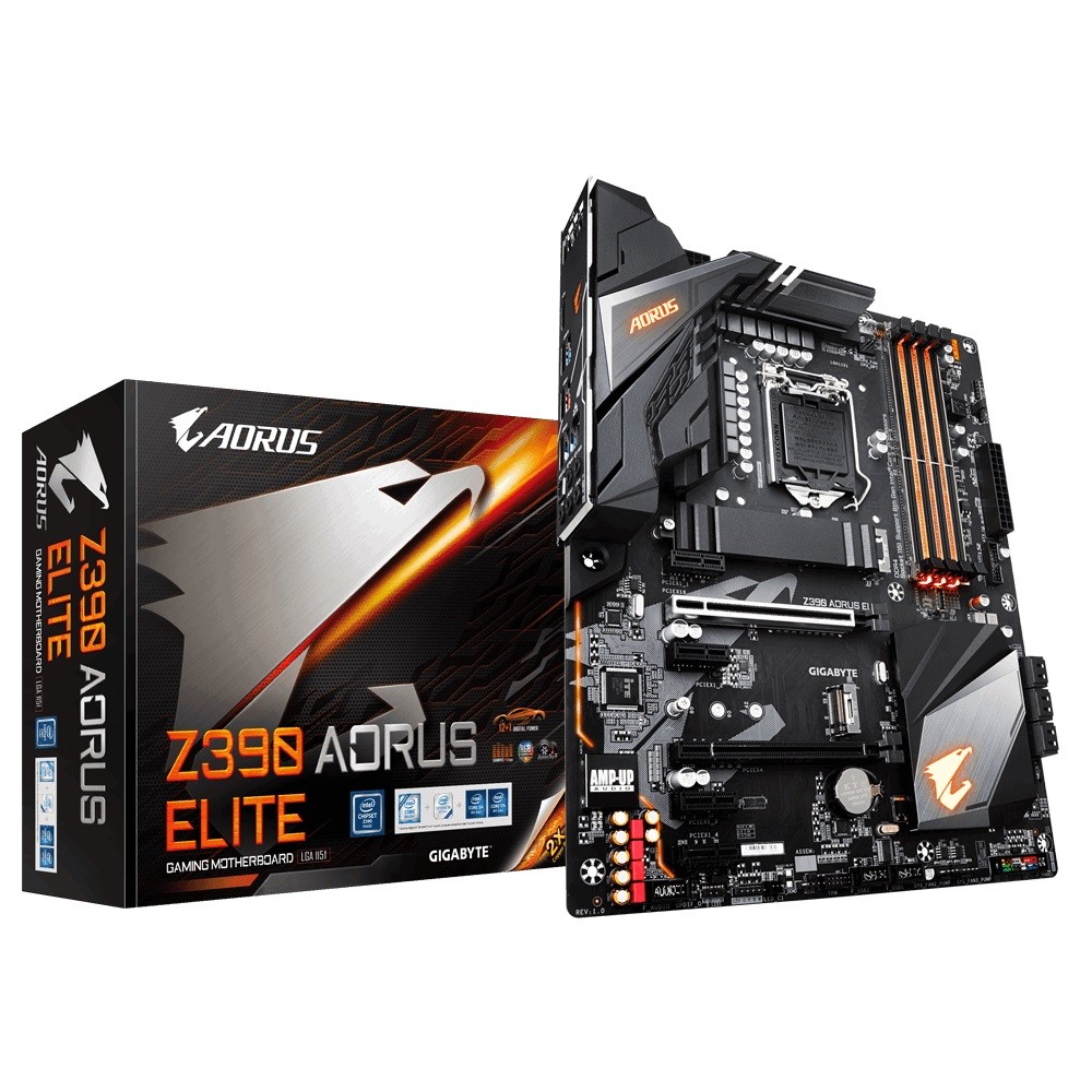 Płyta główna Z390 AORUS ELITE s1151 4DDR4 HDMI/USB 3.1 M.2 ATX