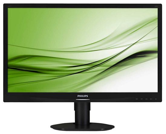 Monitor 24 241S4LCB LED DVI Pivot Czarny 