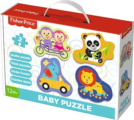 Puzzle Baby Classic - Radosne zwierzątka