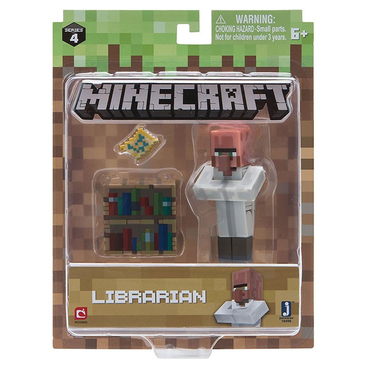 Figurka Minecraft Bibliotekarz