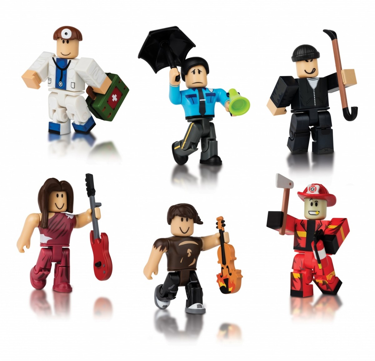 Figurki Roblox 6pak - Obywatele Roblox