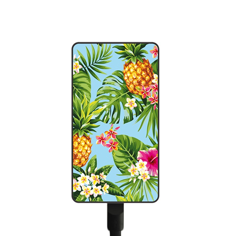 Powerbank MC11 Pineaple, 10000 mAh, szybkie ładowanie, 3A/ 5V