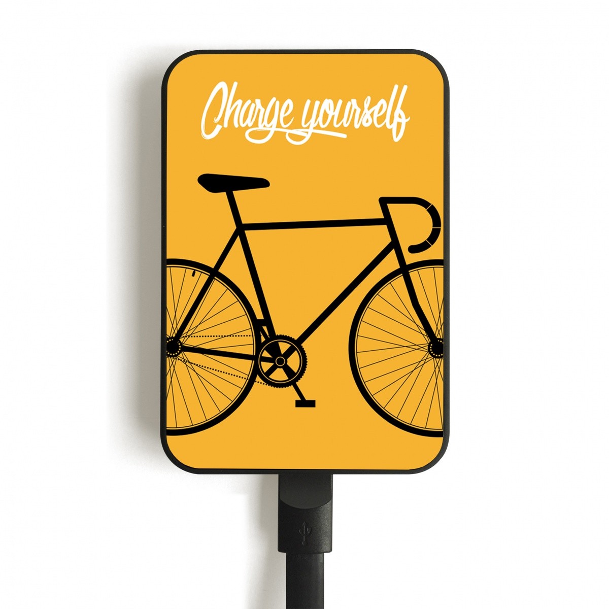 Powerbank MC5 Bike-Yellow, 5000mAh, 2.1A/ 5V