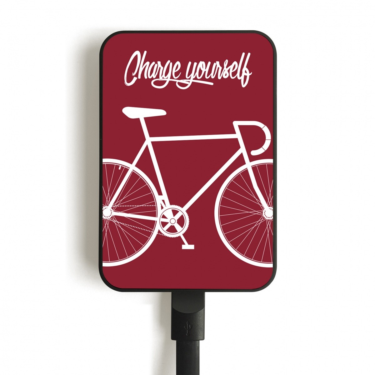 Powerbank MC5 Bike-Red, 5000mAh, 2.1A/ 5V