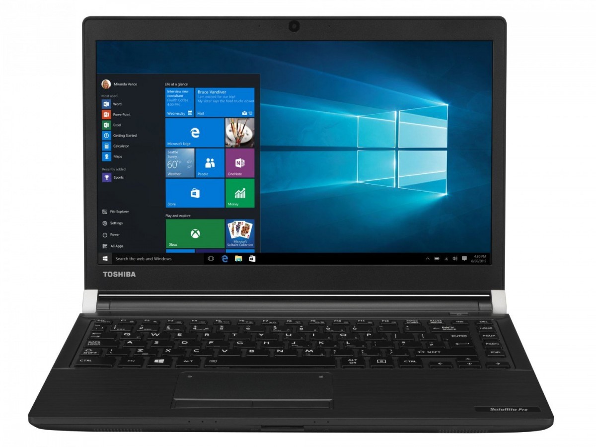 Laptop Satellite Pro A30-C-1RL  W10PRO i3-6004U/8GB/500GB/UMA/13.3HD Non-glare