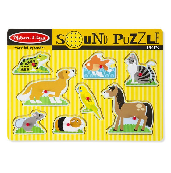 Puzzle dźwiękowe - Zwierzęta