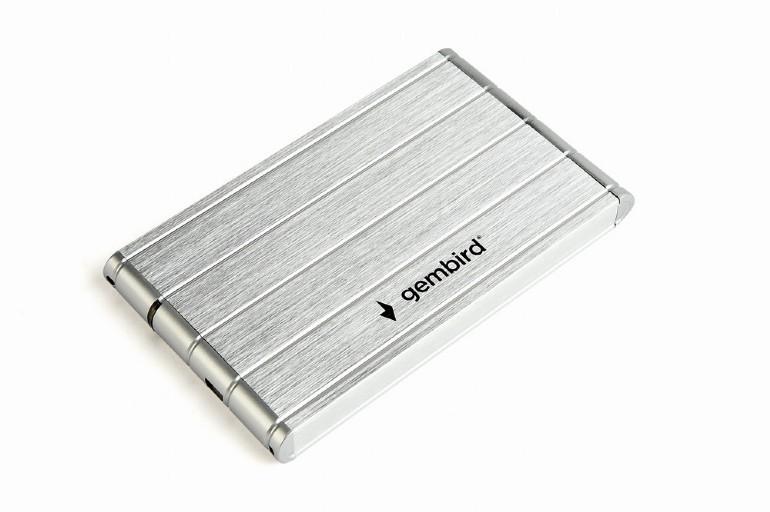 Obudowa dla dysków 2.5 USB3.0/aluminium/srebrna