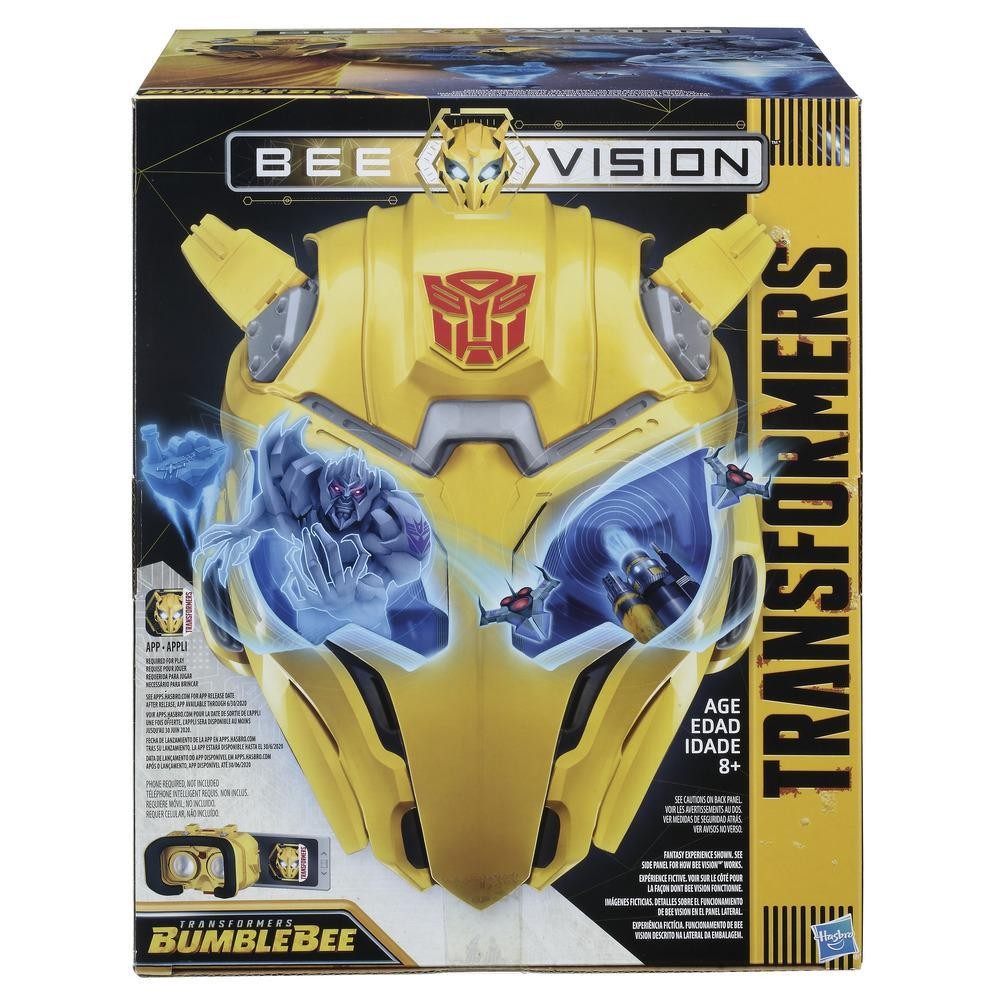 Maska Transfomers MV6 Bee Vision Bumblebee AR Experience