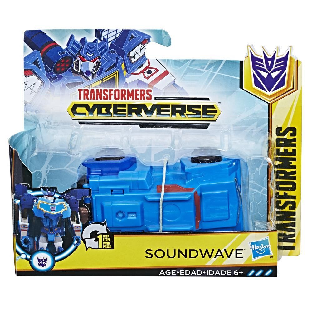 Figurka Transformers Cyberverse 1-krok - Soundwave