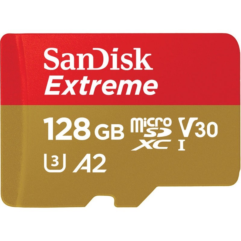 Karta pamięci Extreme microSDXC 128GB 160/90 MB/s A2 V30 U3 