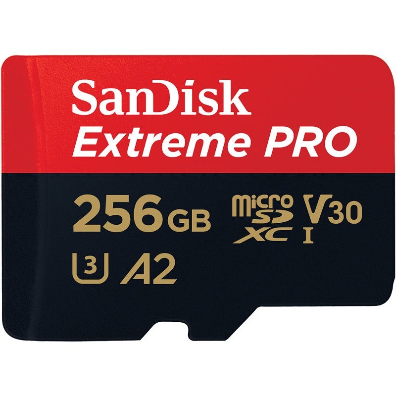 Karta pamięci Extreme Pro microSDXC 256GB 170/90 MB/s A2 V30 U3