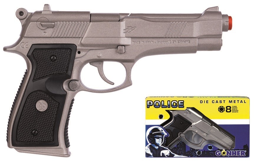 Pistolet policyjny metalowy GONHER 39/0