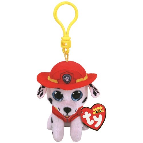 Breloczek TY Beanie Boos Psi Patrol - Marshall 8,5 cm