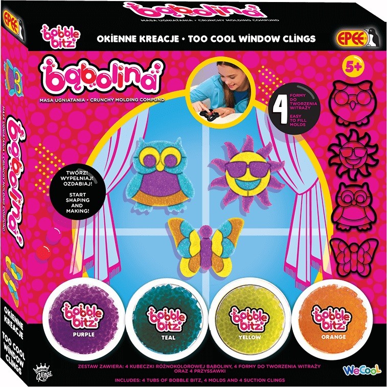 Masa do ugniatania - Bąbolina - Okienne kreacje