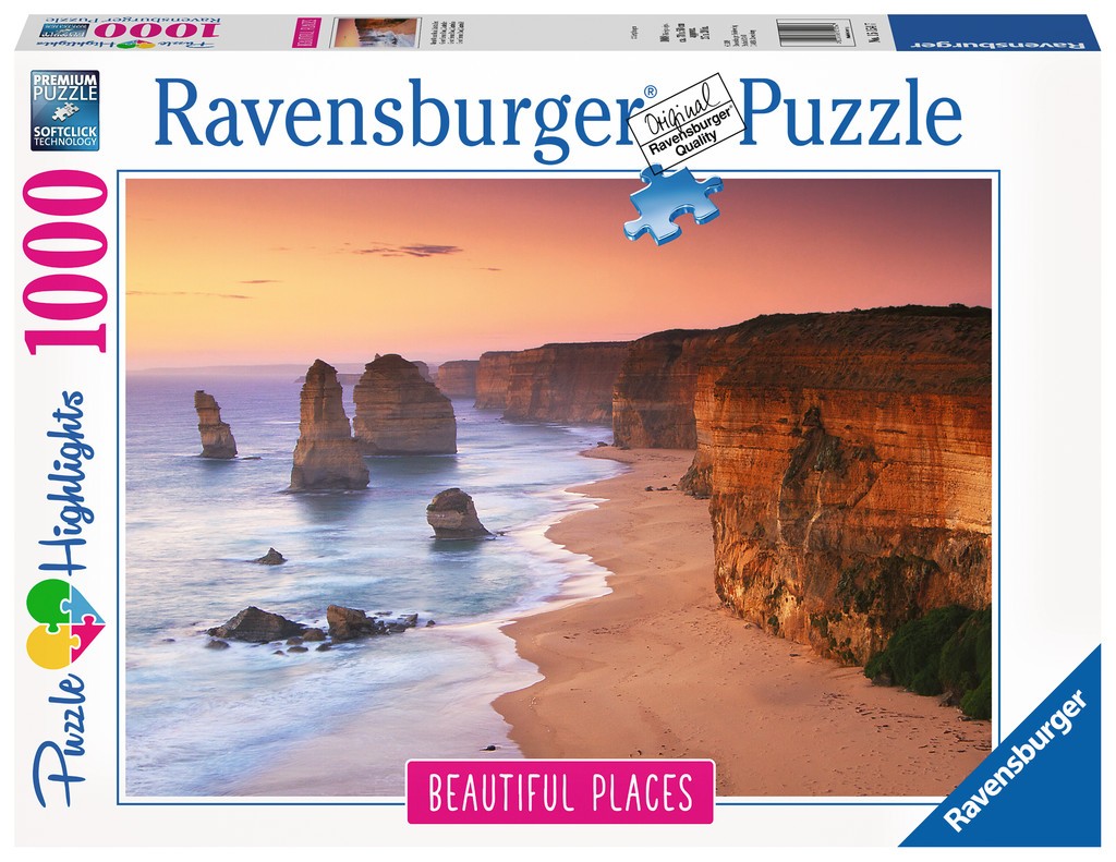 Puzzle 1000 elementów - Droga nad oceanem - Australia