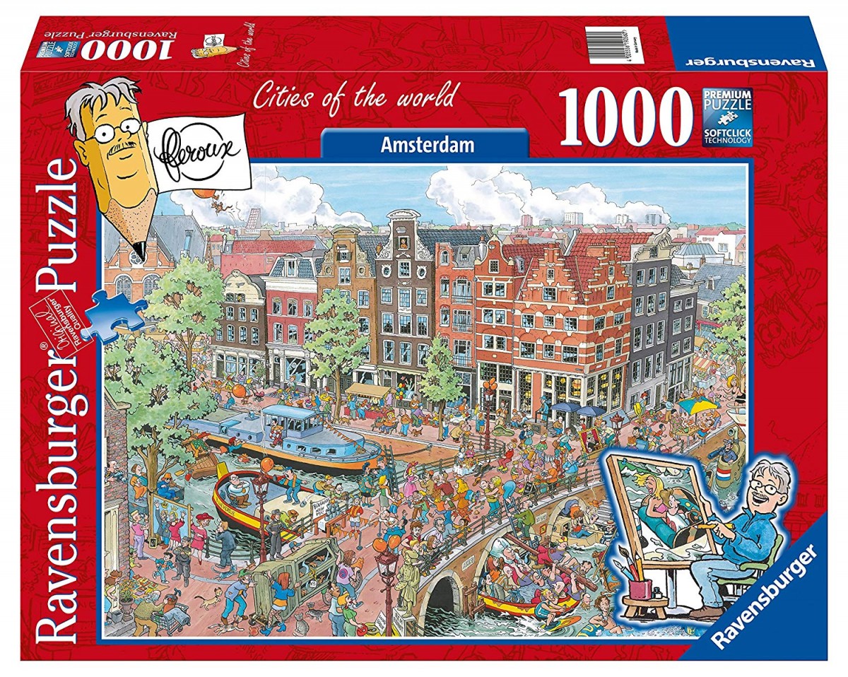 Puzzle 1000 elementów - Amsterdam